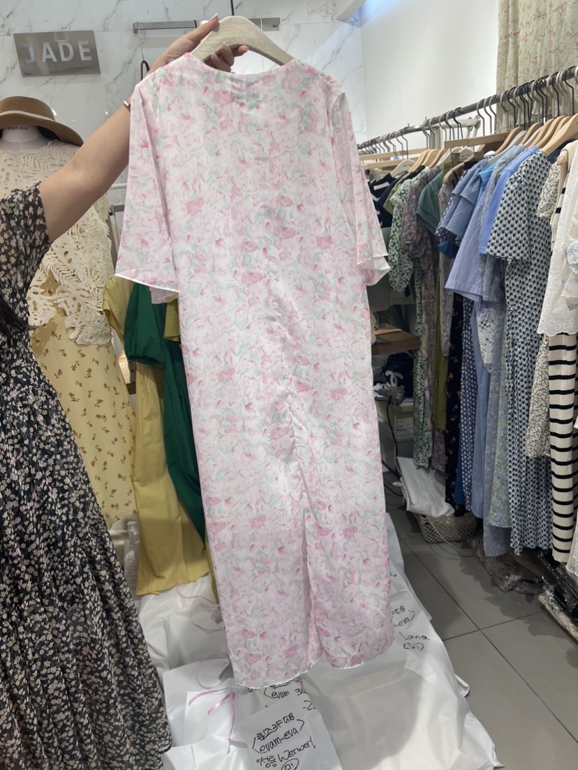 EVAMEVA韓國直郵東大門代購女裝新品人氣推薦休閑熱賣連衣裙EVAMEVA/ELCROQUIS連衣裙