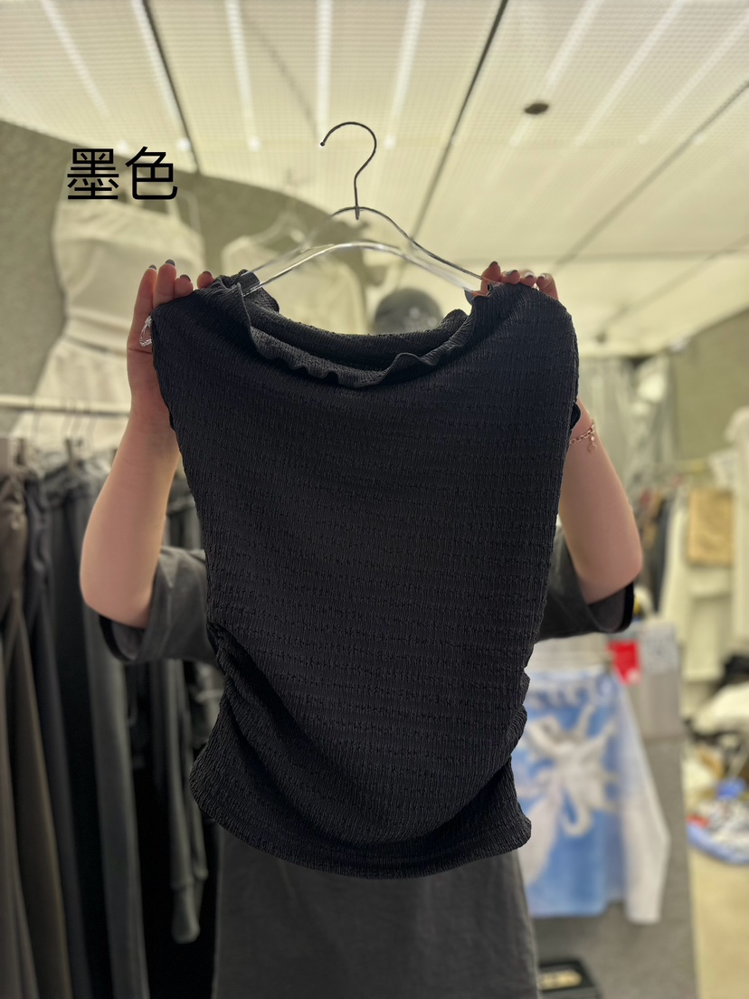 EXIT韓國直郵東大門實拍女裝新款人氣時尚熱賣24春夏休閑T恤EXITT恤圖色3