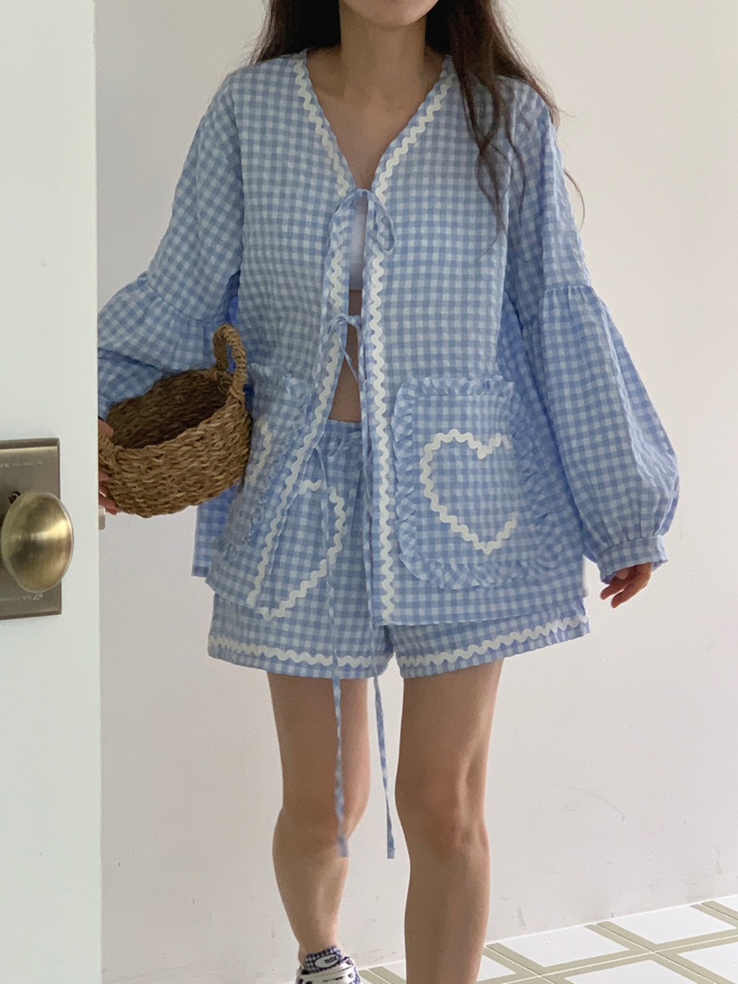 JKICHI直郵韓國代購女裝新品職業休閑時尚熱賣真品襯衫蕾絲衫EDIT襯衫/蕾絲衫