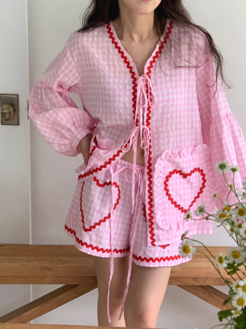 JKICHI直郵韓國代購女裝新品職業休閑時尚熱賣真品襯衫蕾絲衫EDIT襯衫/蕾絲衫圖色2