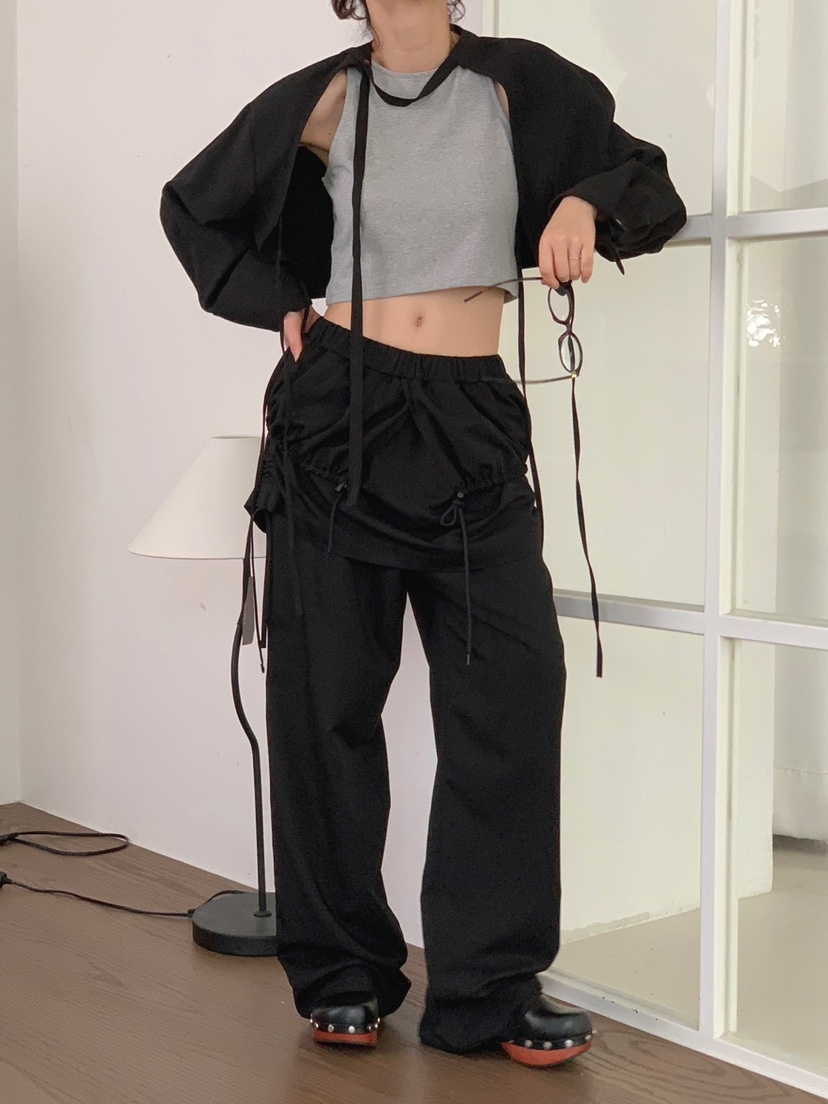 JKICHI韓國直郵東大門實拍女裝新款休閑24春夏職業熱賣裙褲EDIT裙褲