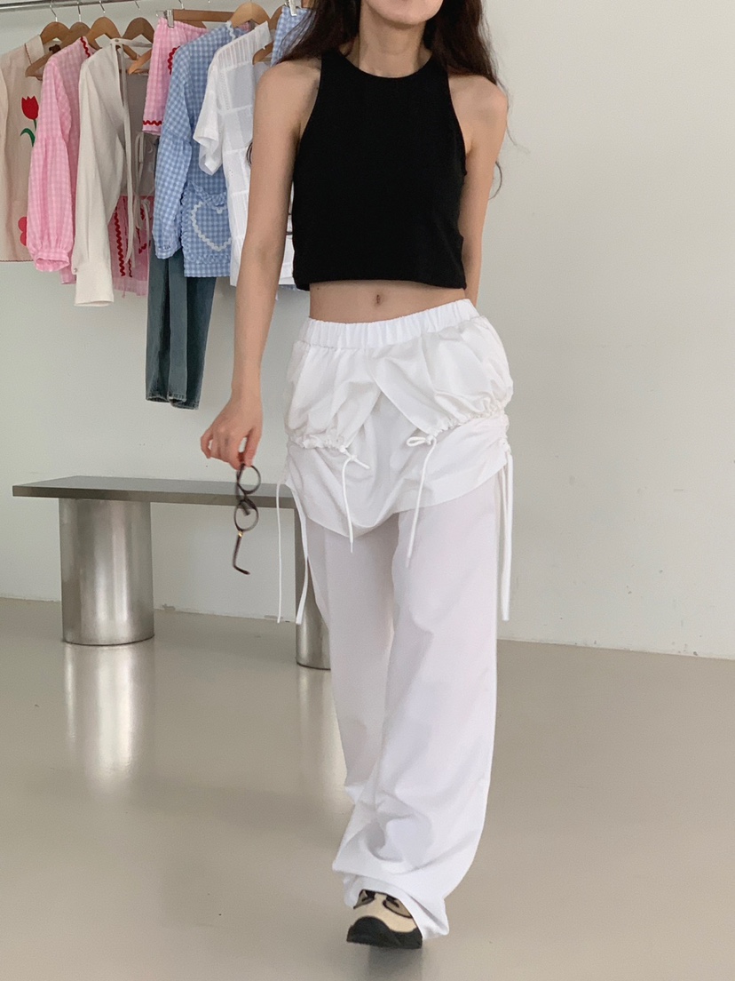 JKICHI韓國直郵東大門實拍女裝新款休閑24春夏職業熱賣裙褲EDIT裙褲