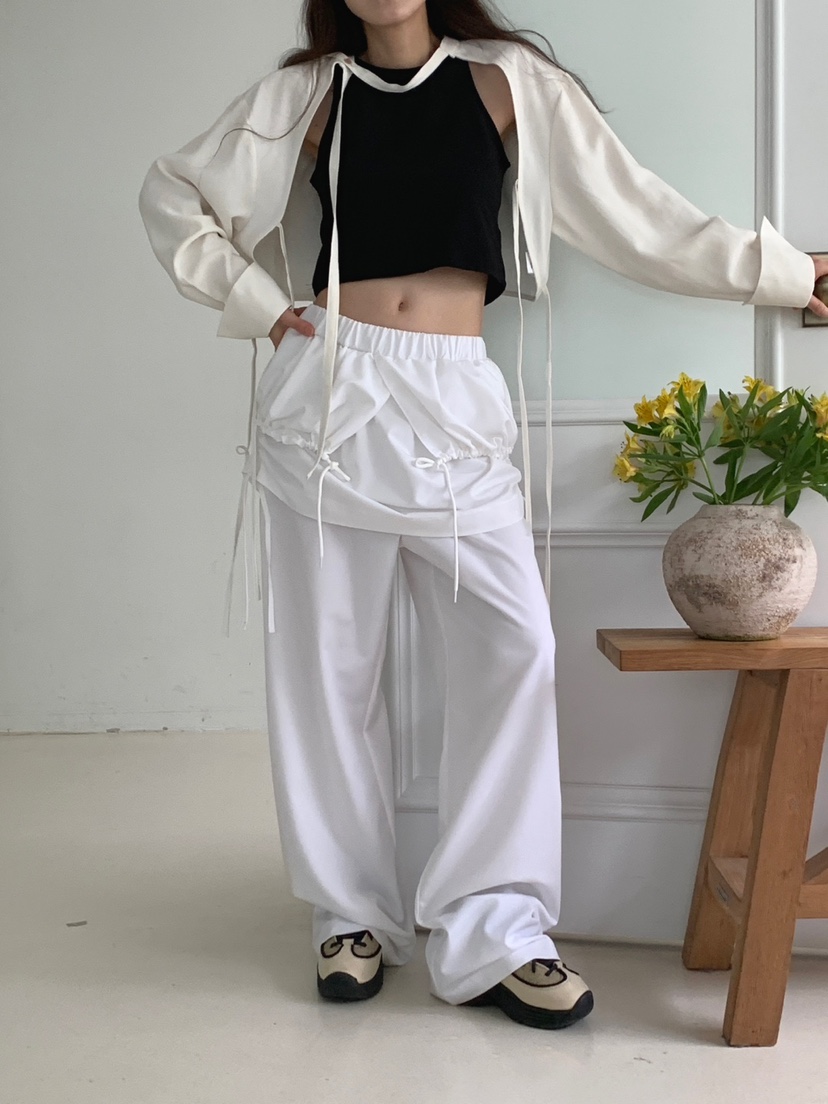JKICHI韓國直郵東大門實拍女裝新款休閑24春夏職業熱賣裙褲EDIT裙褲