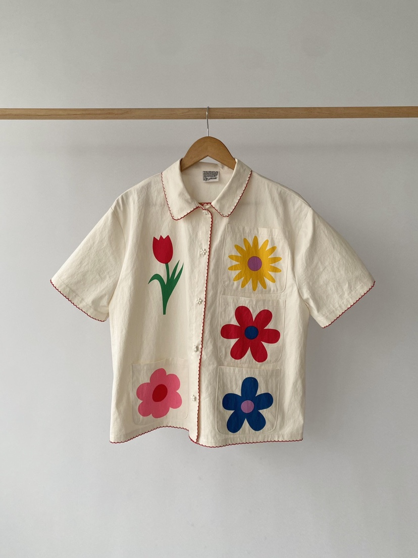 JKICHI直郵韓國代購女裝新品時尚人氣推薦休閑熱賣襯衫蕾絲衫EDIT襯衫/蕾絲衫