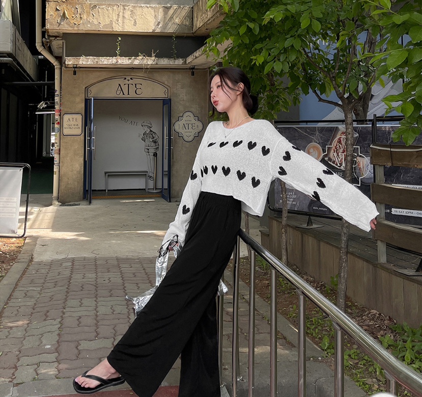 LEA/ASHER-J韓國直郵東大門實拍女裝新款真品時尚職業針織衫이향針織衫