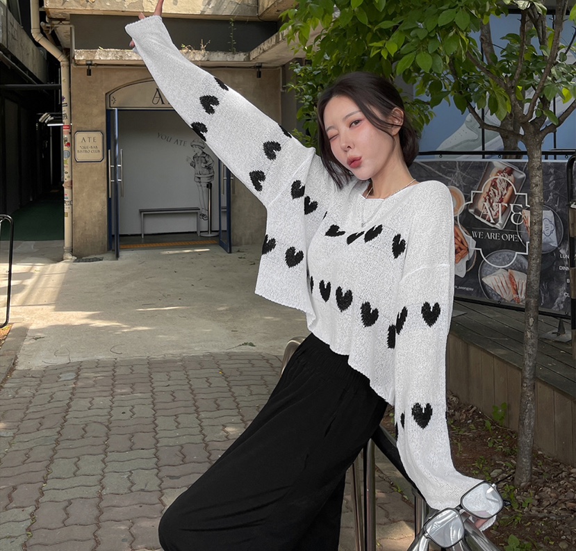 LEA/ASHER-J韓國直郵東大門實拍女裝新款真品時尚職業針織衫이향針織衫