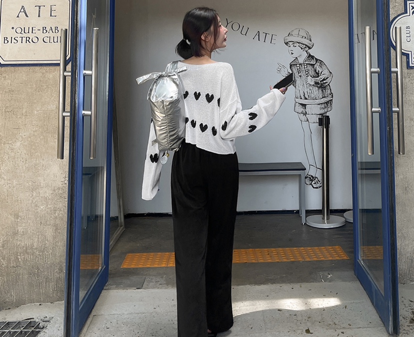 LEA/ASHER-J韓國直郵東大門實拍女裝新款真品時尚職業針織衫이향針織衫