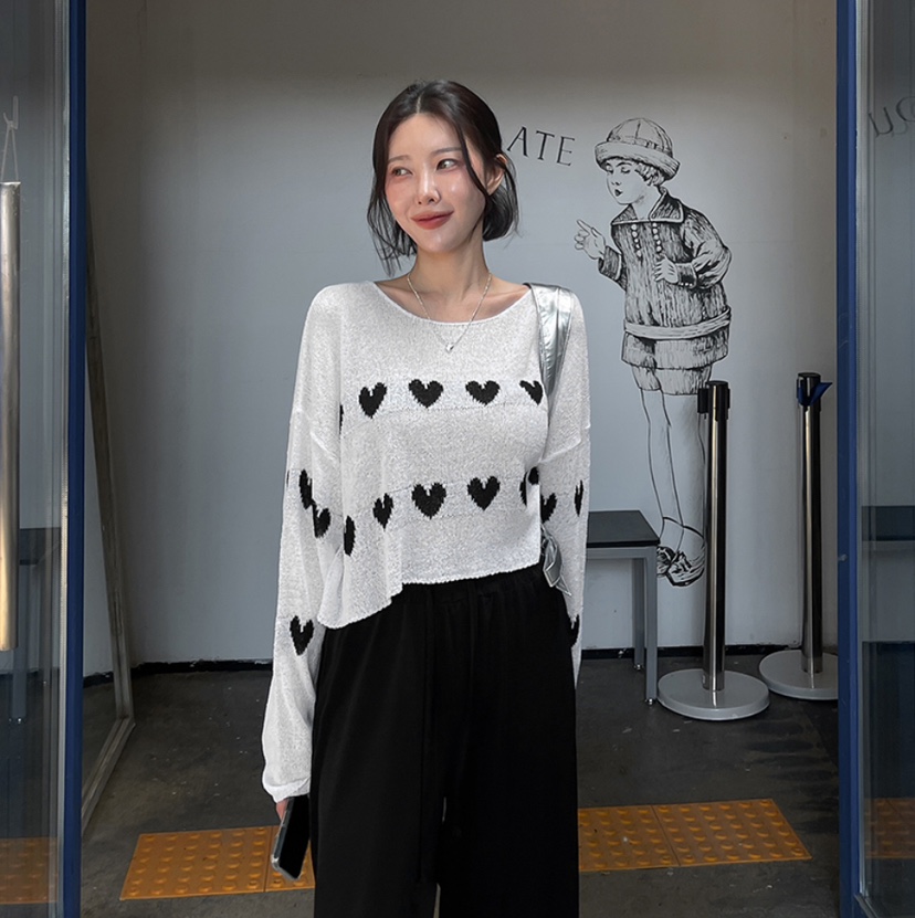 LEA/ASHER-J韓國直郵東大門實拍女裝新款真品時尚職業針織衫이향針織衫圖色1