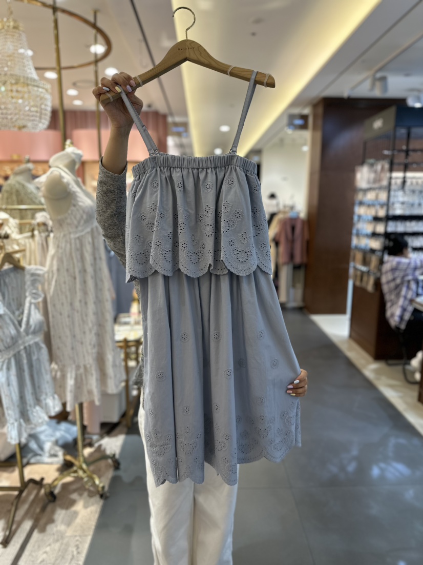 LA LINGERIE-P韓國直郵女裝新品熱賣休閑時尚人氣24春夏睡衣LA LINGERIE睡衣圖色2