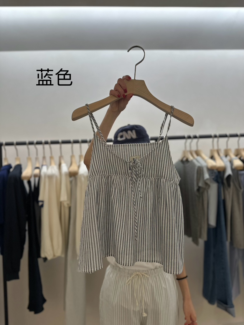 MYOS韓國直郵女裝新品推薦24春夏真品職業人氣熱賣吊帶背心MYOS吊帶/背心