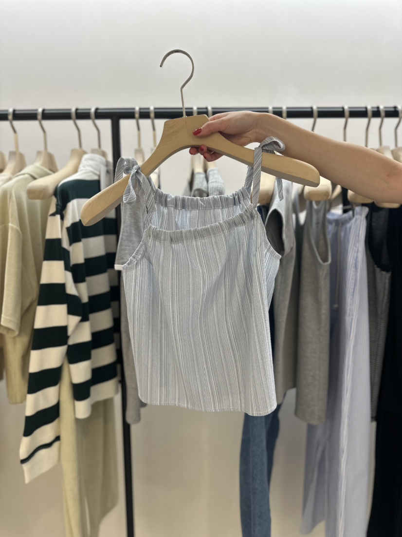 MYOS韓國直郵女裝新品職業真品24春夏熱賣休閑人氣吊帶背心MYOS吊帶/背心圖色2