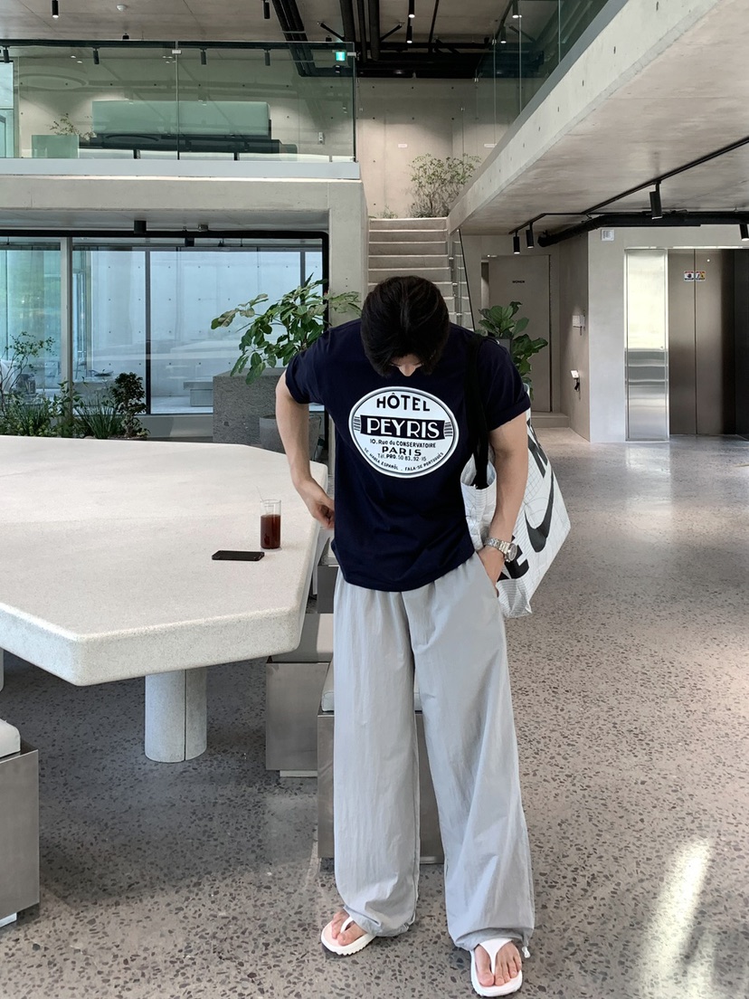 OUR ROOM-男裝直郵韓國代購女裝新品真品時尚推薦熱賣休閑褲OUR ROOM休閑褲