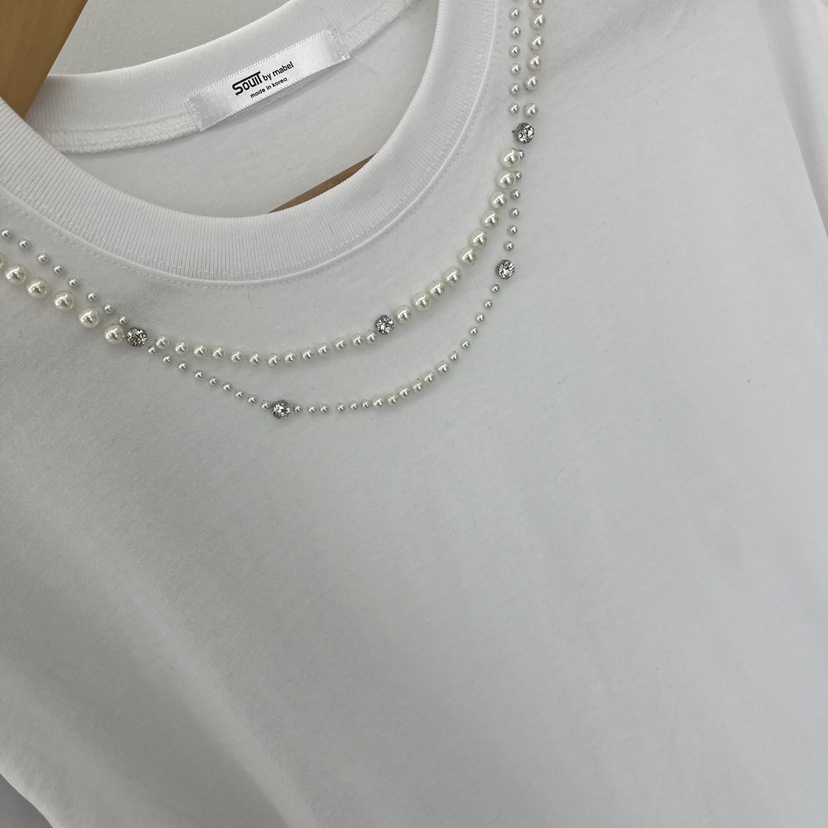SOUIT by mabel/MABEL直郵韓國代購女裝新品職業24春夏T恤SOUIT by mabel-QT恤