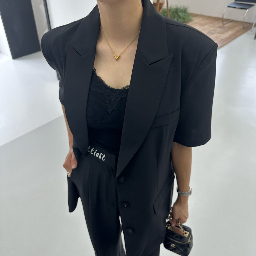 SOUIT by mabel/MABEL韓國直郵東大門實拍女裝新品24春夏夾克SOUIT by mabel-Q夾克