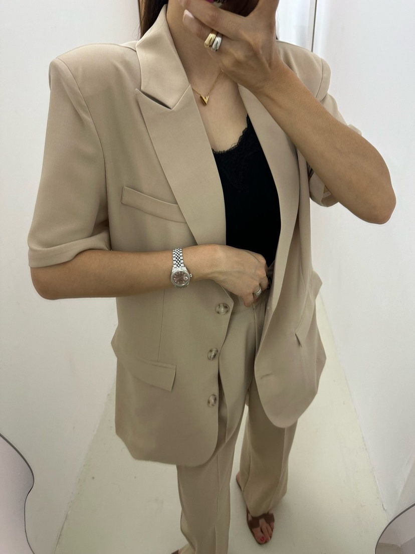 SOUIT by mabel/MABEL韓國直郵東大門實拍女裝新品24春夏夾克SOUIT by mabel-Q夾克