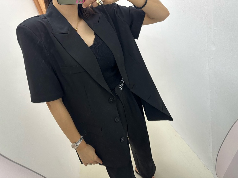 SOUIT by mabel/MABEL韓國直郵東大門實拍女裝新品24春夏夾克SOUIT by mabel-Q夾克圖色2