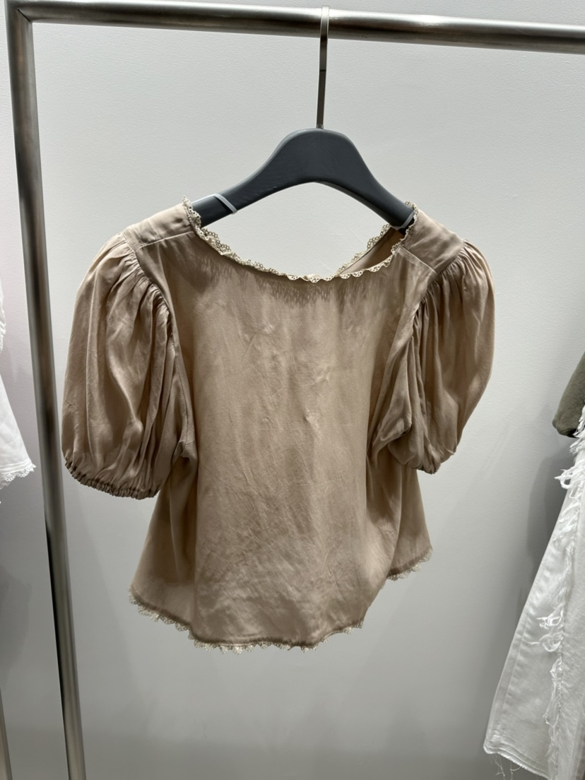 TARABY MOTION直郵韓國代購女裝新品時尚24春夏襯衫蕾絲衫TARABY MOTION襯衫/蕾絲衫