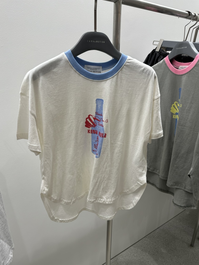 TARABY MOTION韓國直郵女裝新品人氣熱賣休閑真品推薦職業T恤TARABY MOTIONT恤圖色2
