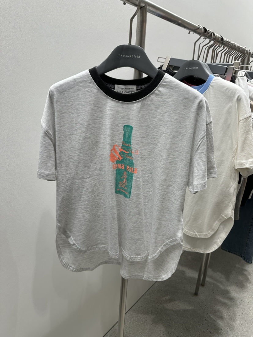 TARABY MOTION韓國直郵女裝新品人氣熱賣休閑真品推薦職業T恤TARABY MOTIONT恤圖色3