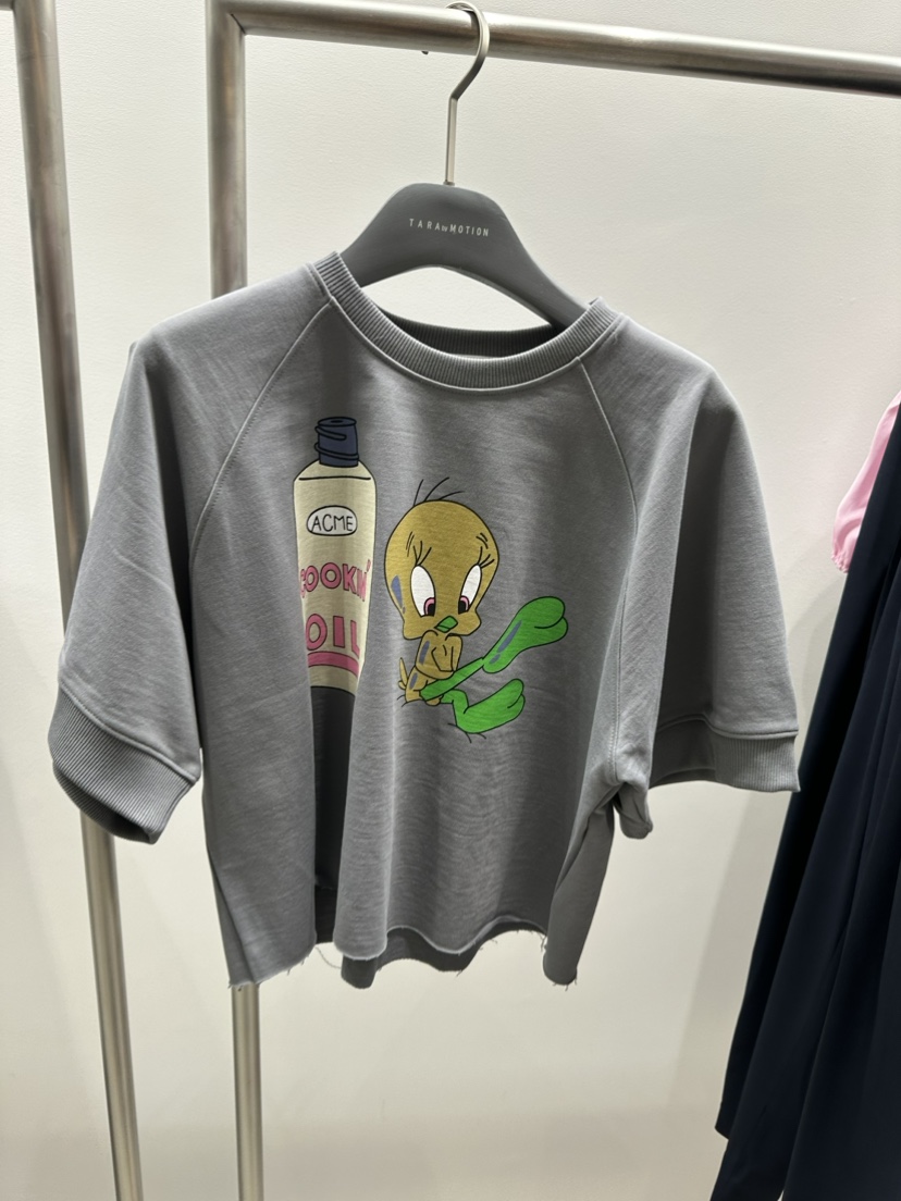 TARABY MOTION韓國直郵女裝新品休閑時尚人氣推薦24春夏T恤TARABY MOTIONT恤