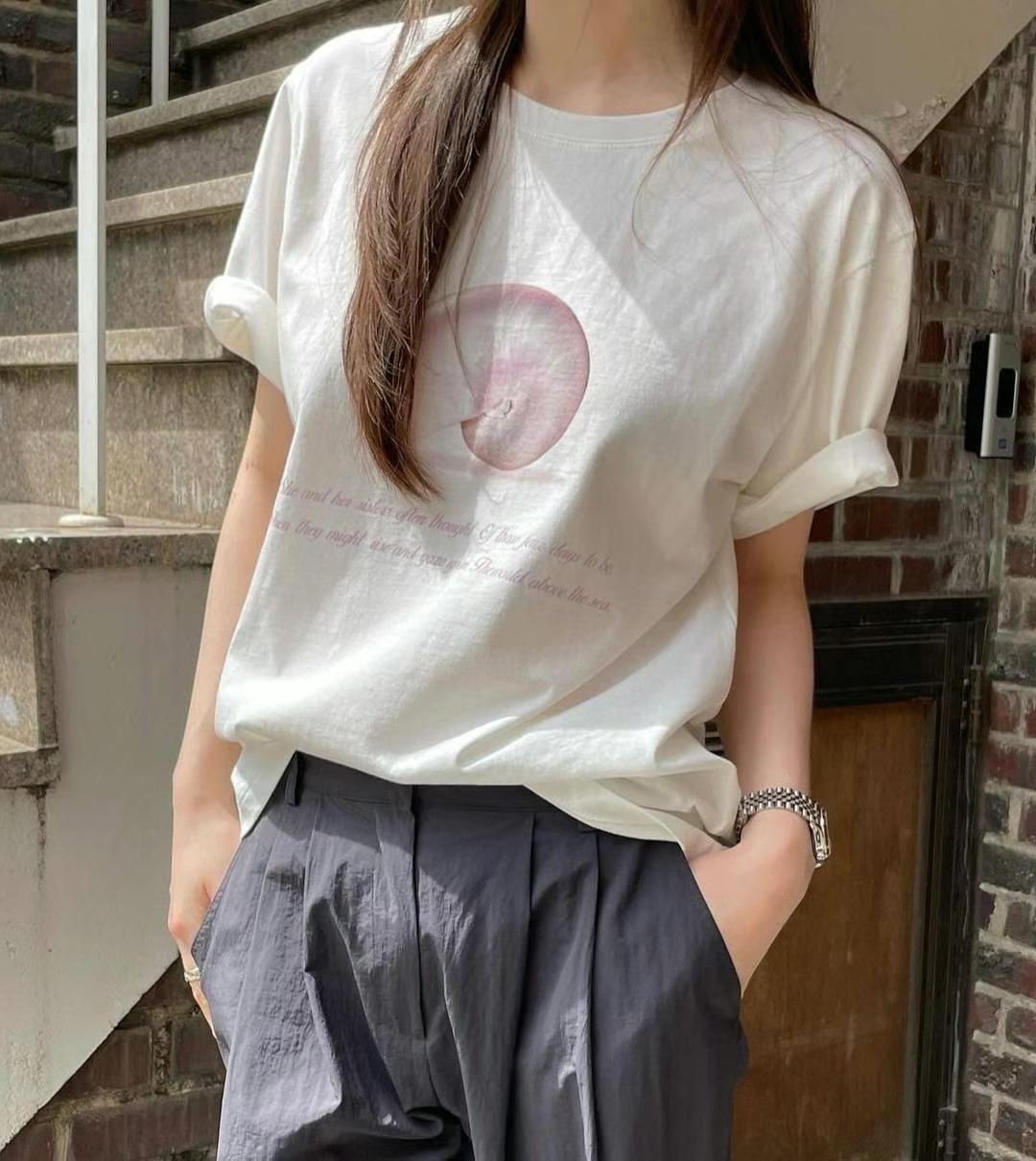 WEARRAW韓國直郵女裝新品休閑真品人氣熱賣職業時尚推薦T恤WEARRAWT恤