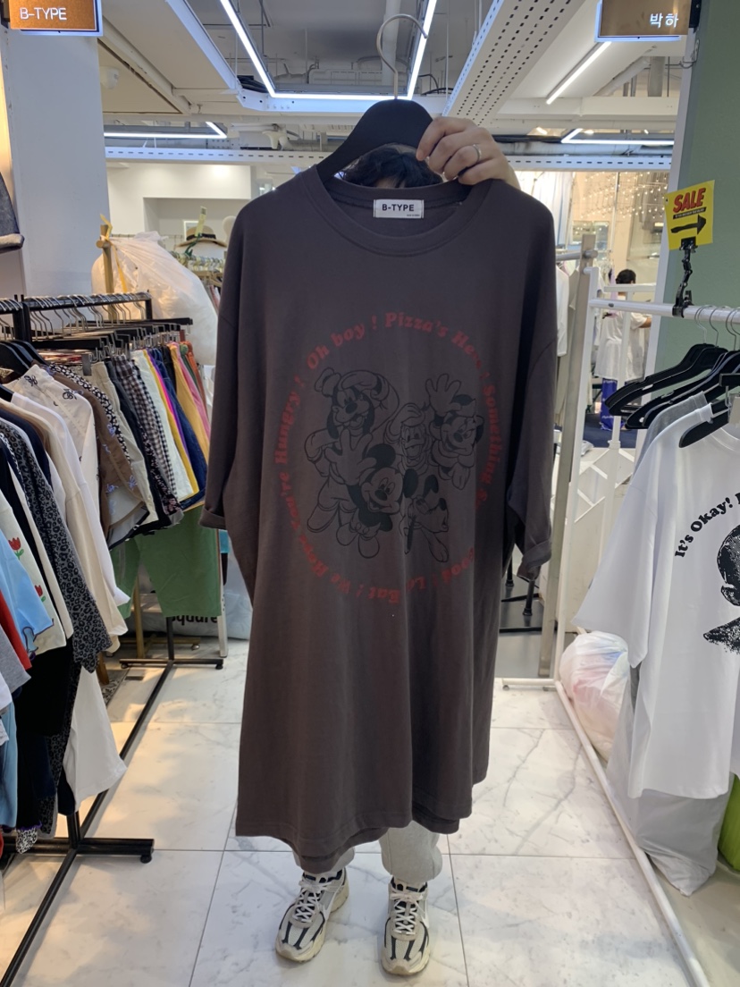 B-TYPE韓國直郵女裝新款人氣推薦24春夏真品熱賣時尚T恤B-TYPET恤圖色3