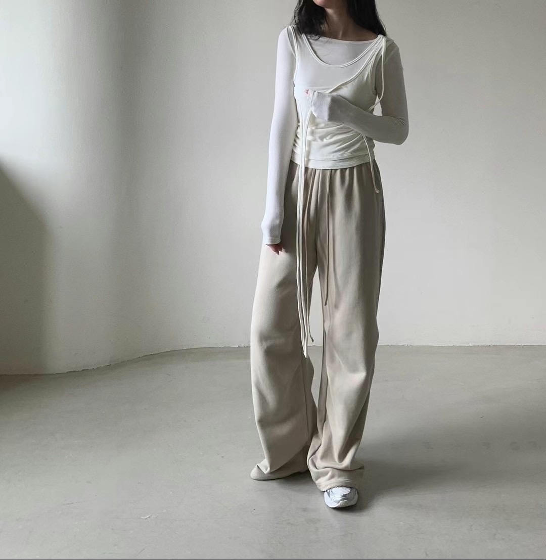 COCOON-코쿤-T直郵韓國代購女裝新款24春夏時尚人氣休閑褲COCOON休閑褲圖色3