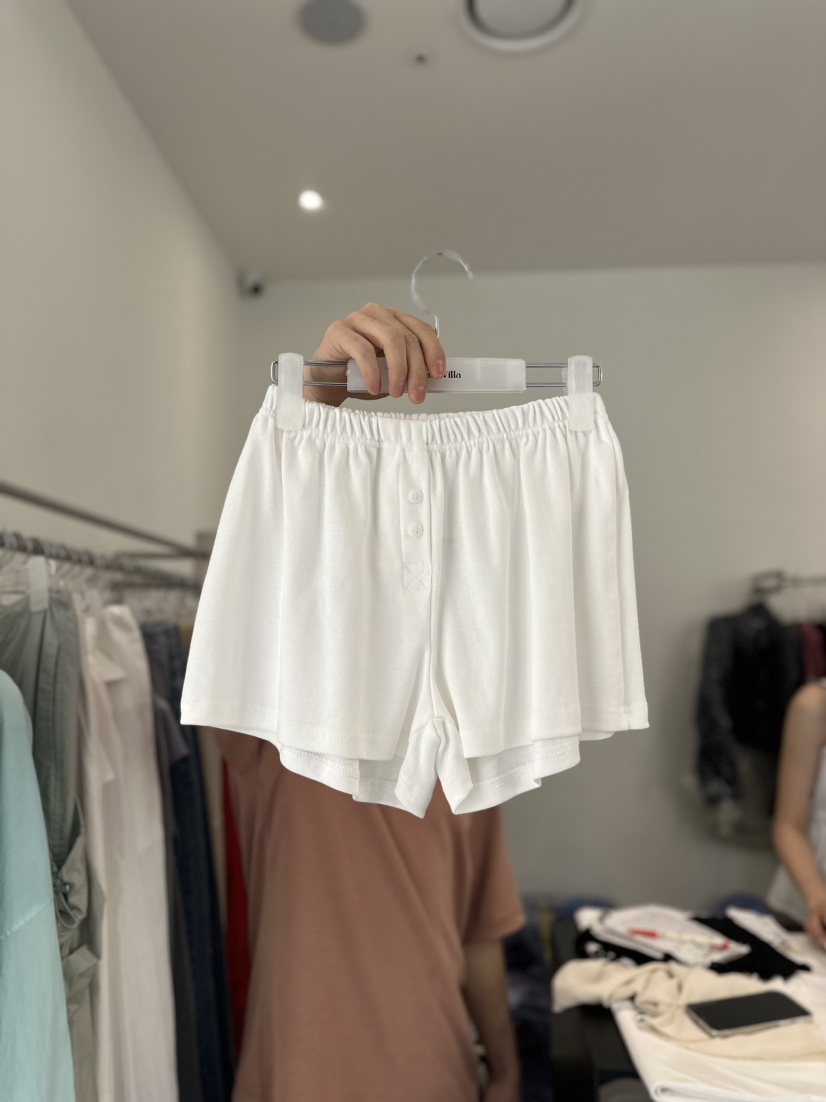 CREAM VILLA東大門實拍女士新品休閑短褲CREAMVILLA短褲