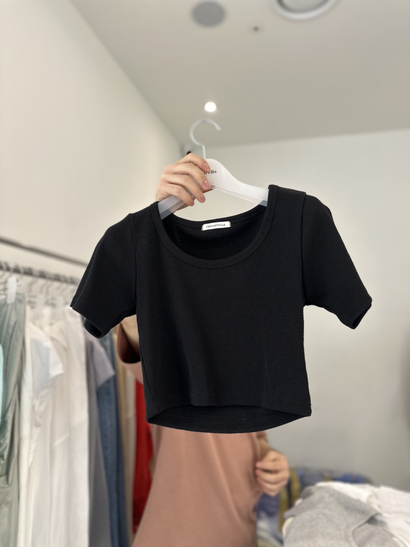 CREAM VILLA韓國代購女裝新品休閑T恤CREAMVILLAT恤圖色3