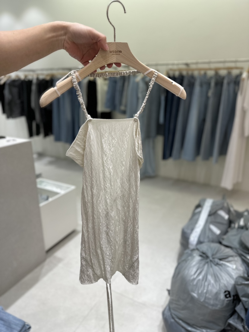ws@rm/WA SHING ROOM東大門代購女裝新款休閑24春夏吊帶背心ARTISANAL吊帶/背心圖色2