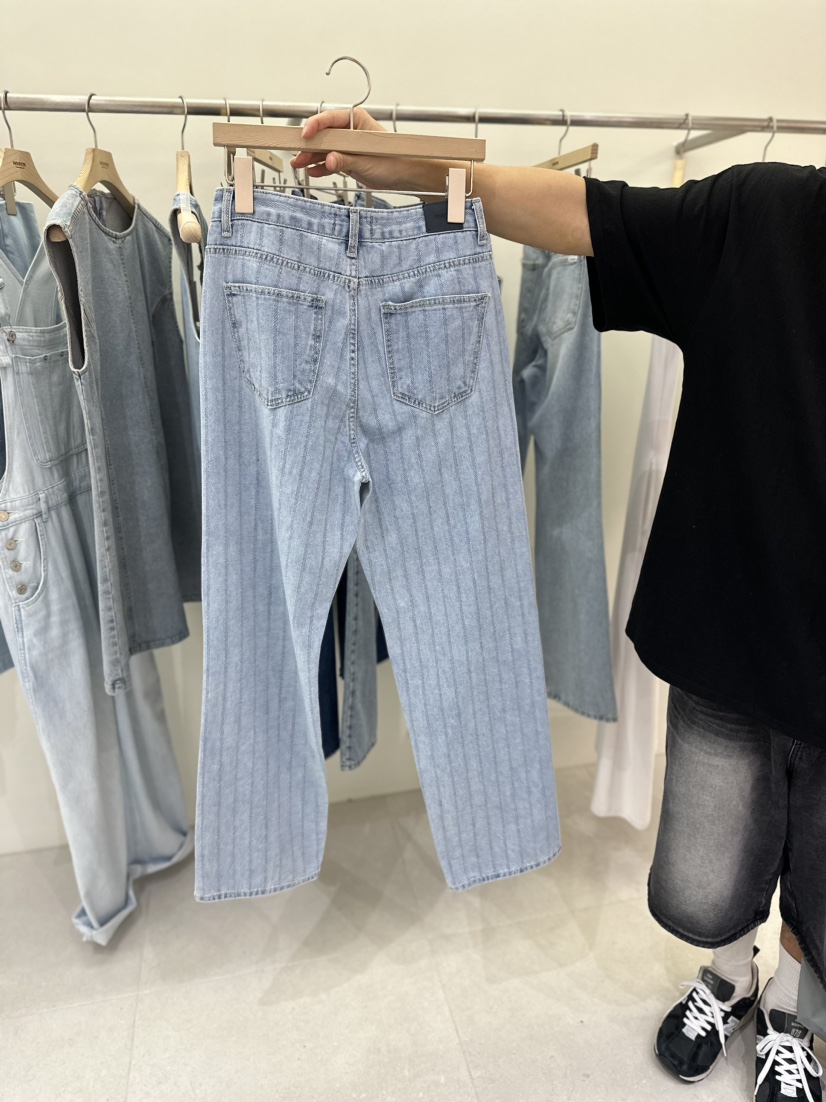 ws@rm/WA SHING ROOM東大門直郵女裝新品職業推薦牛仔褲ARTISANAL牛仔褲