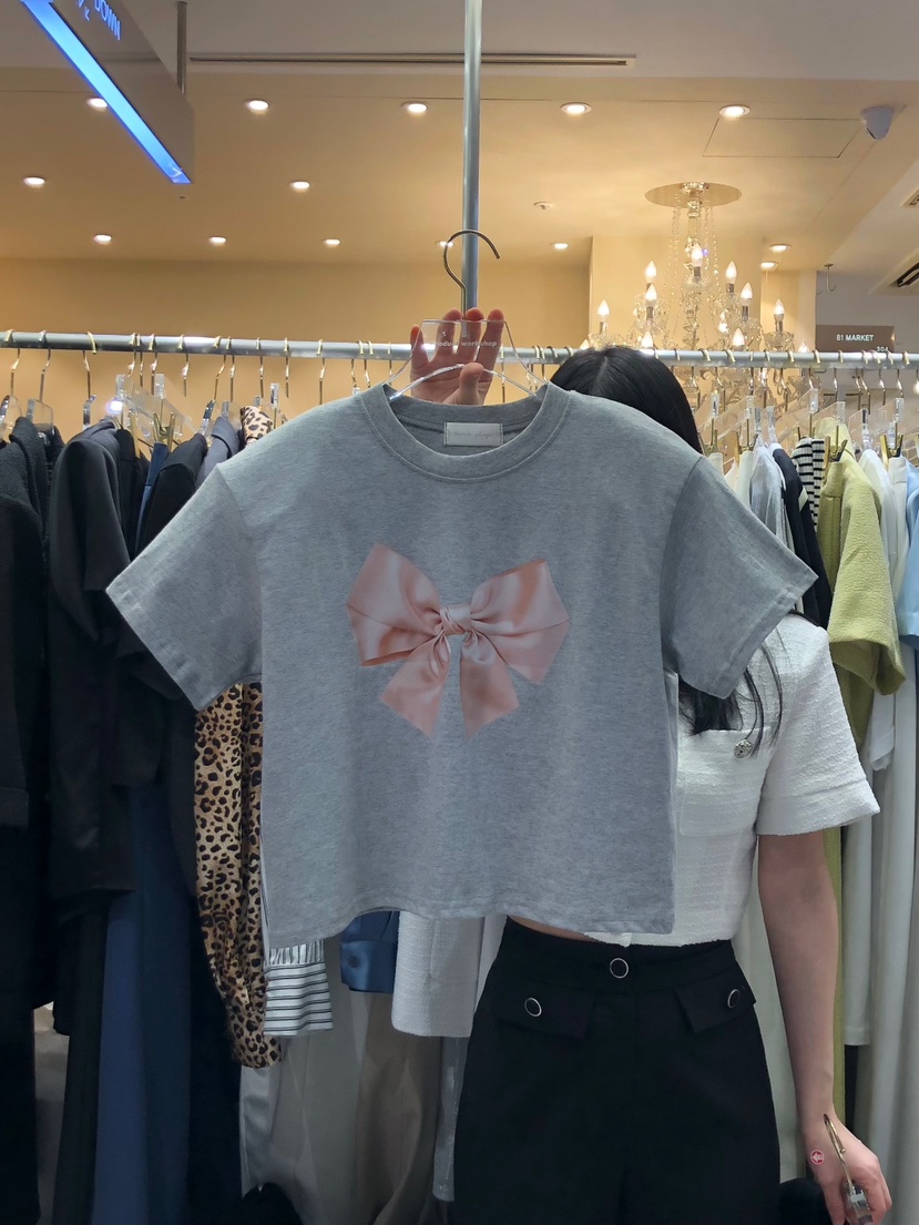 Workshop韓國直郵女裝新品推薦職業人氣24春夏真品熱賣T恤Work_shopT恤