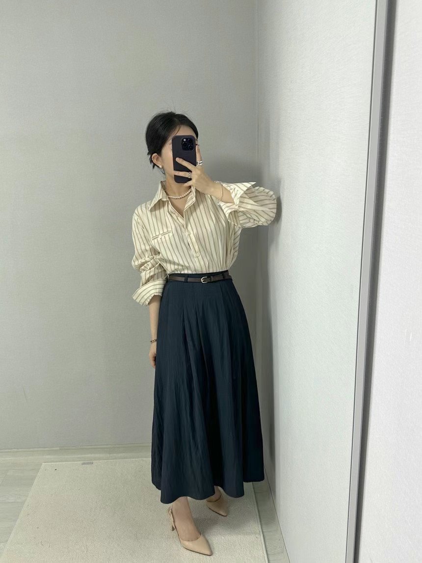 ADORA韓國直郵女裝新品休閑時尚人氣職業24春夏熱賣套裝腰帶ADORA套裝
