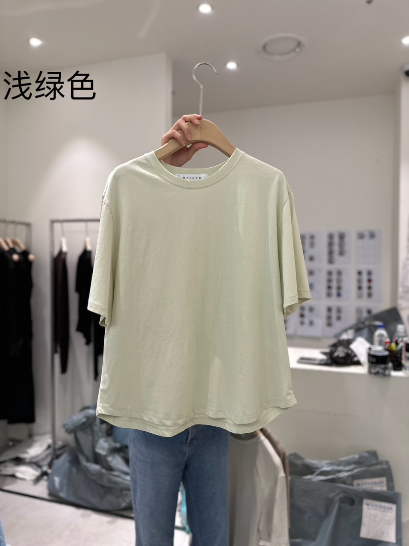 BARBAR/WATER檔口雙標簽直郵韓國代購女裝新款熱賣時尚T恤RIBBONT恤