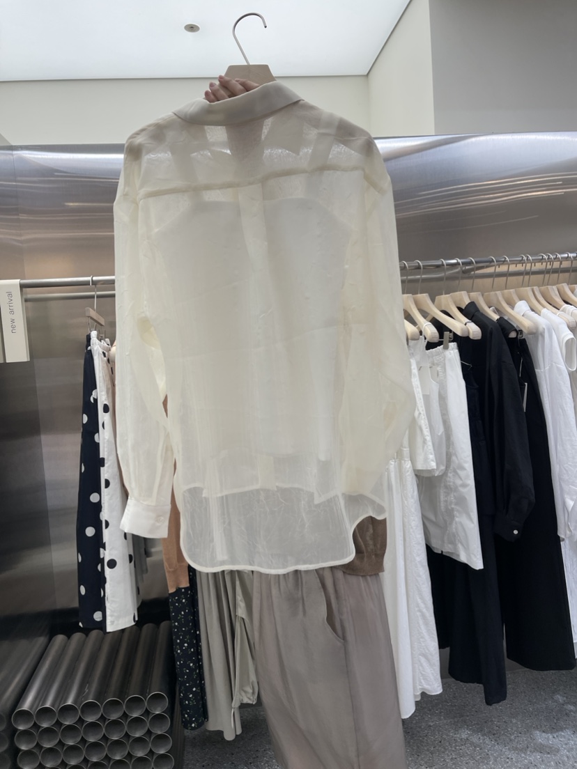 VELVET UNDERGROUND韓國直郵女裝新款職業熱賣襯衫蕾絲衫口袋VELVET UNDERGROUND襯衫/蕾絲衫