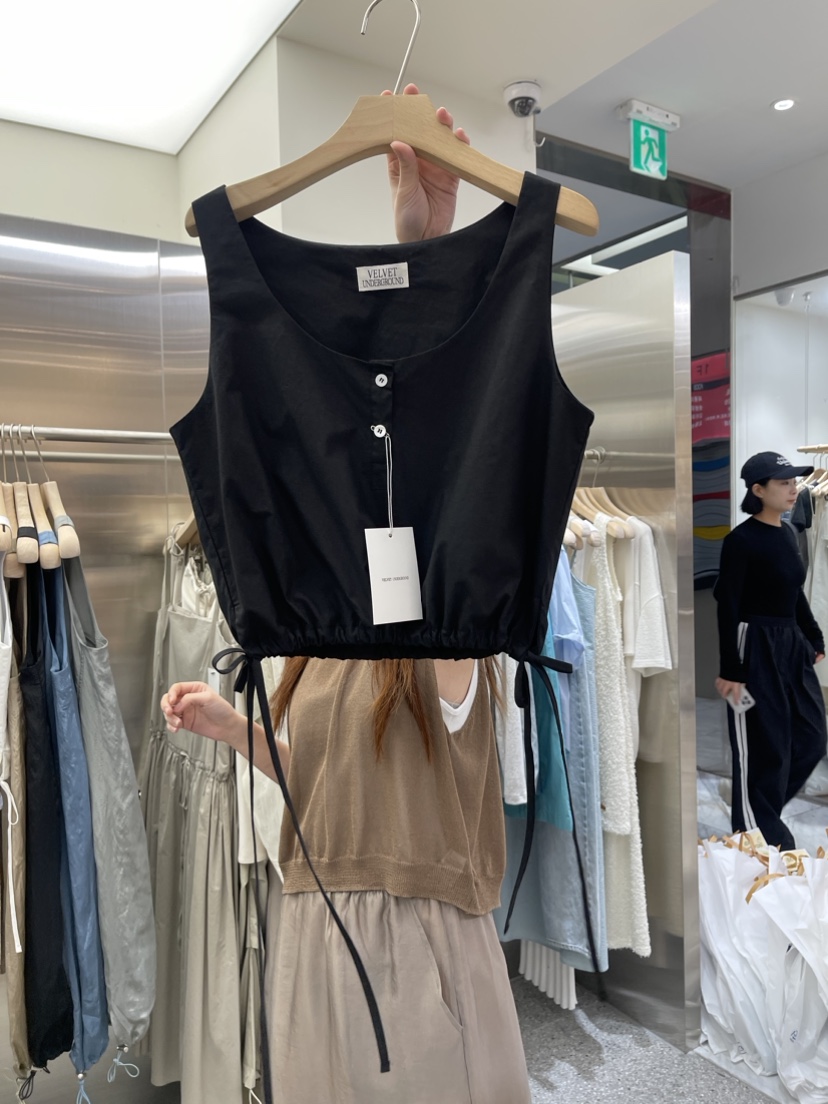 VELVET UNDERGROUND直郵韓國代購女裝新品職業時尚吊帶背心VELVET UNDERGROUND吊帶/背心圖色3