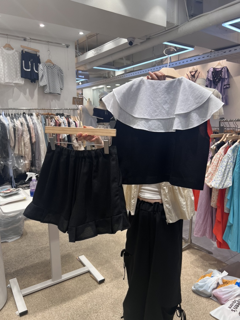 VIRUS韓國直郵東大門實拍女裝新品熱賣真品推薦休閑職業套裝VIRUS套裝