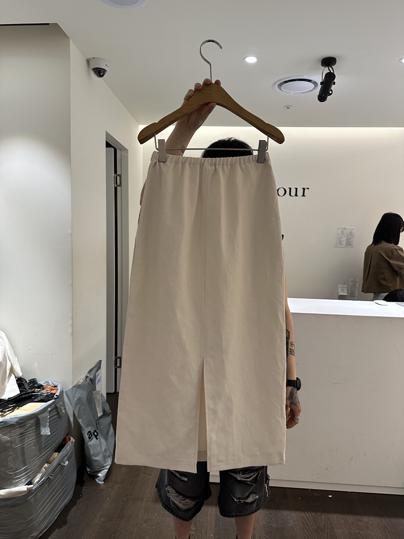 YOUR-P韓國直郵女裝新款真品24春夏推薦職業人氣休閑長裙YOUR-P長裙