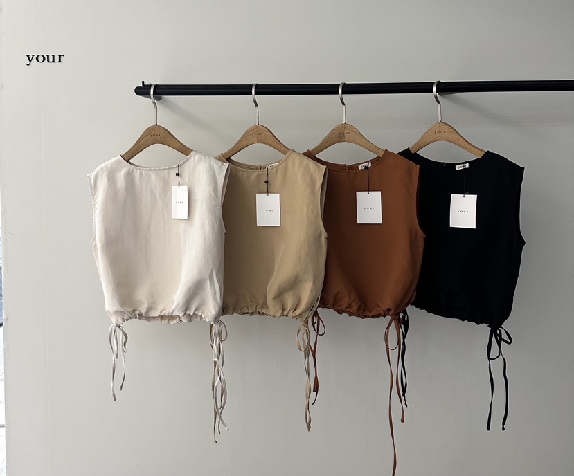 YOUR-P韓國直郵東大門實拍女裝新品24春夏熱賣真品吊帶背心YOUR-P吊帶/背心