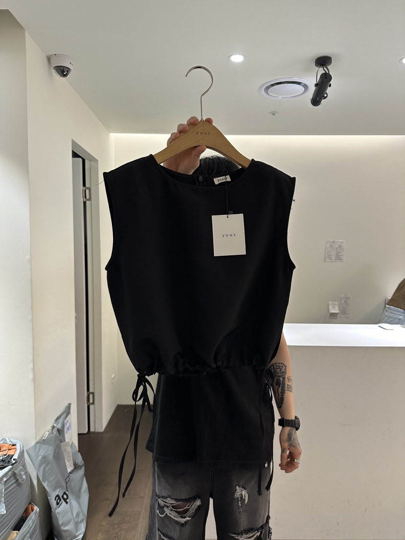 YOUR-P韓國直郵東大門實拍女裝新品24春夏熱賣真品吊帶背心YOUR-P吊帶/背心圖色4