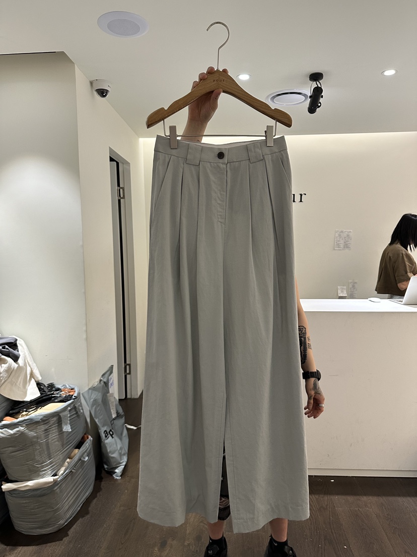 YOUR-P直郵韓國代購女裝新品推薦24春夏時尚熱賣職業休閑褲YOUR-P休閑褲圖色3