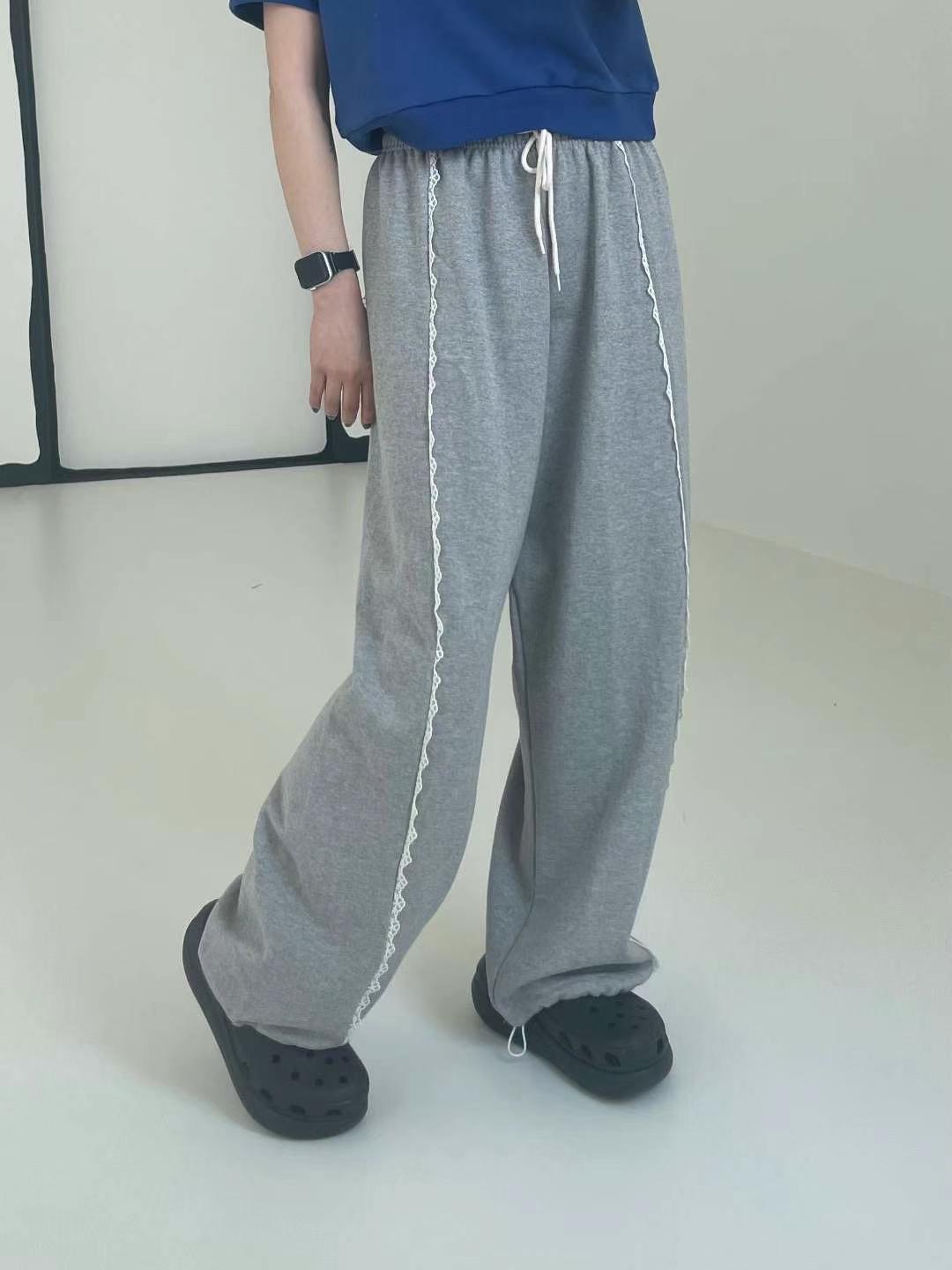 FOLDER直郵韓國代購女裝新品時尚推薦人氣24春夏職業休閑褲FOLDER休閑褲