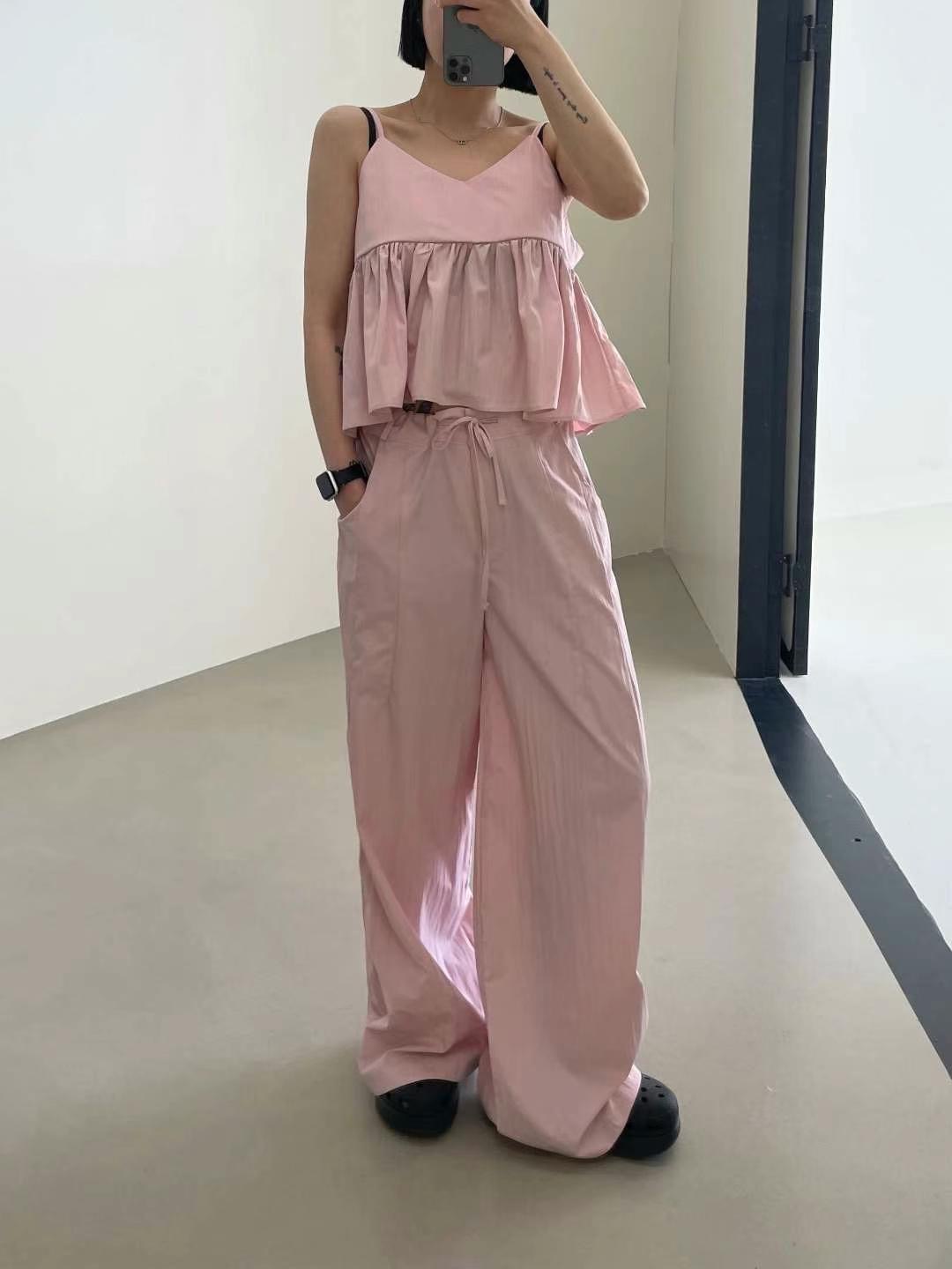 FOLDER韓國直郵女裝新款24春夏推薦時尚人氣職業休閑套裝FOLDER套裝
