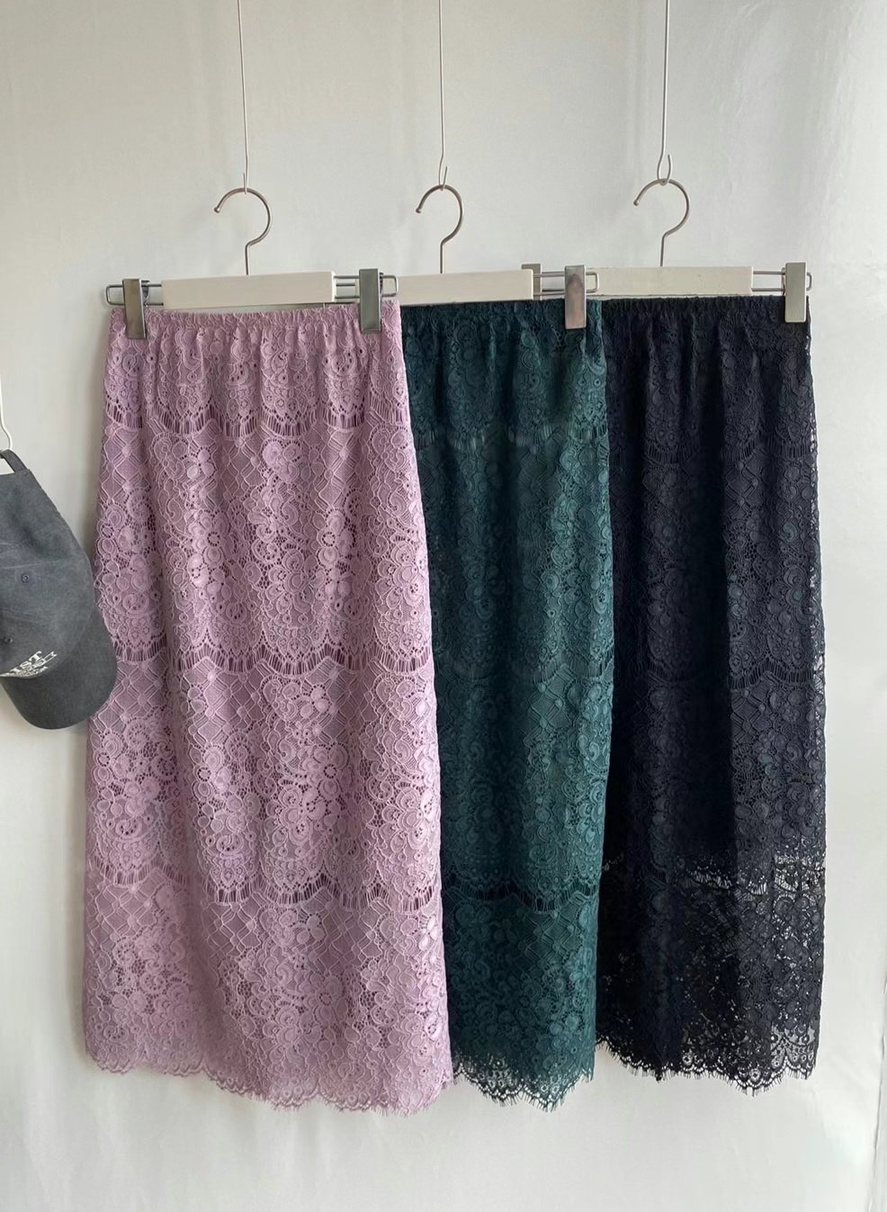 G.SHOP GIRL韓國直郵女裝新款推薦24春夏休閑職業長裙蕾絲G.SHOP GIRL長裙