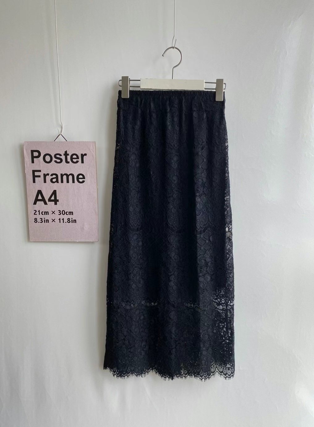 G.SHOP GIRL韓國直郵女裝新款推薦24春夏休閑職業長裙蕾絲G.SHOP GIRL長裙圖色3
