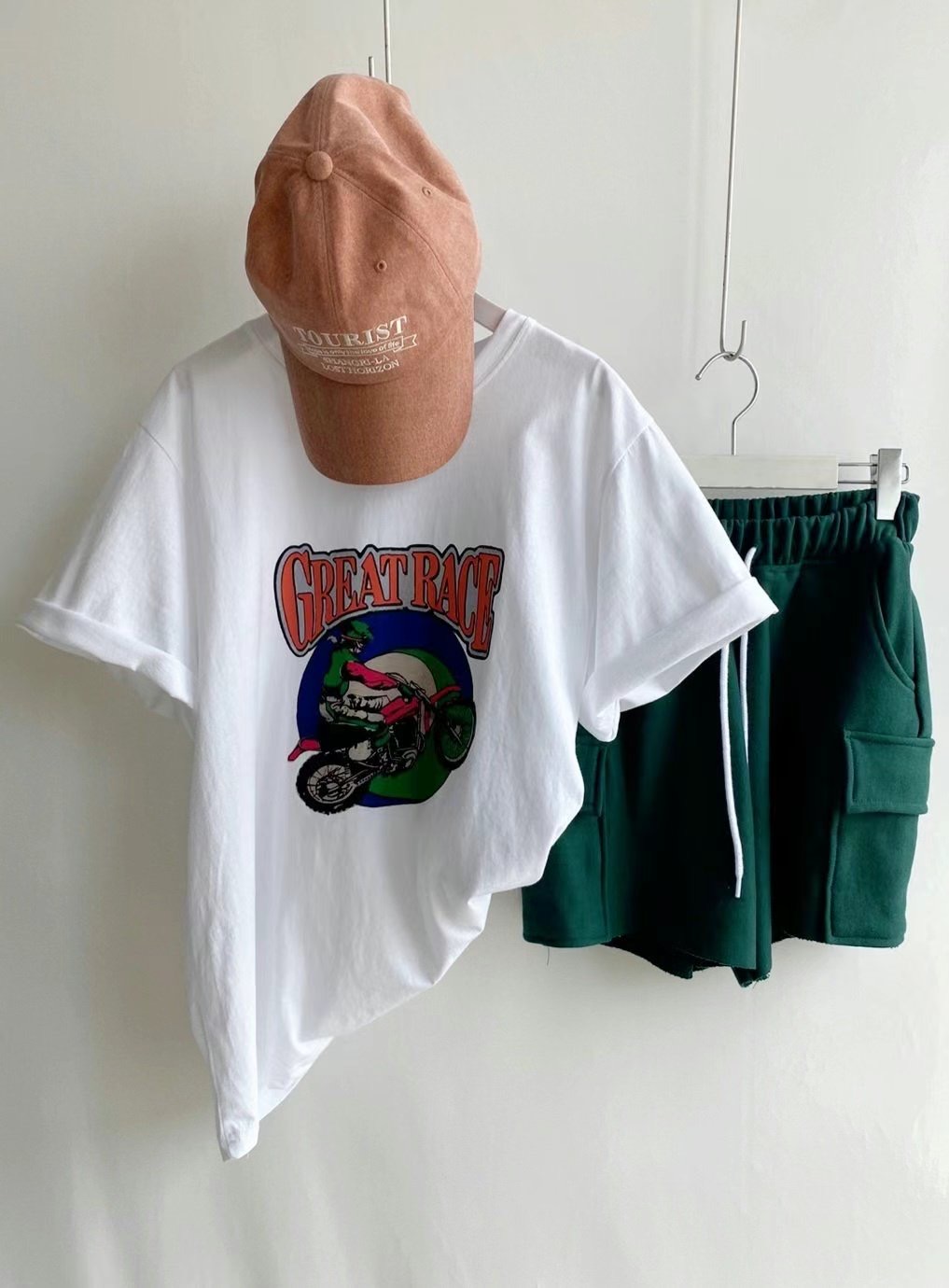 G.SHOP GIRL韓國直郵東大門實拍女裝新品休閑推薦24春夏T恤G.SHOP GIRLT恤