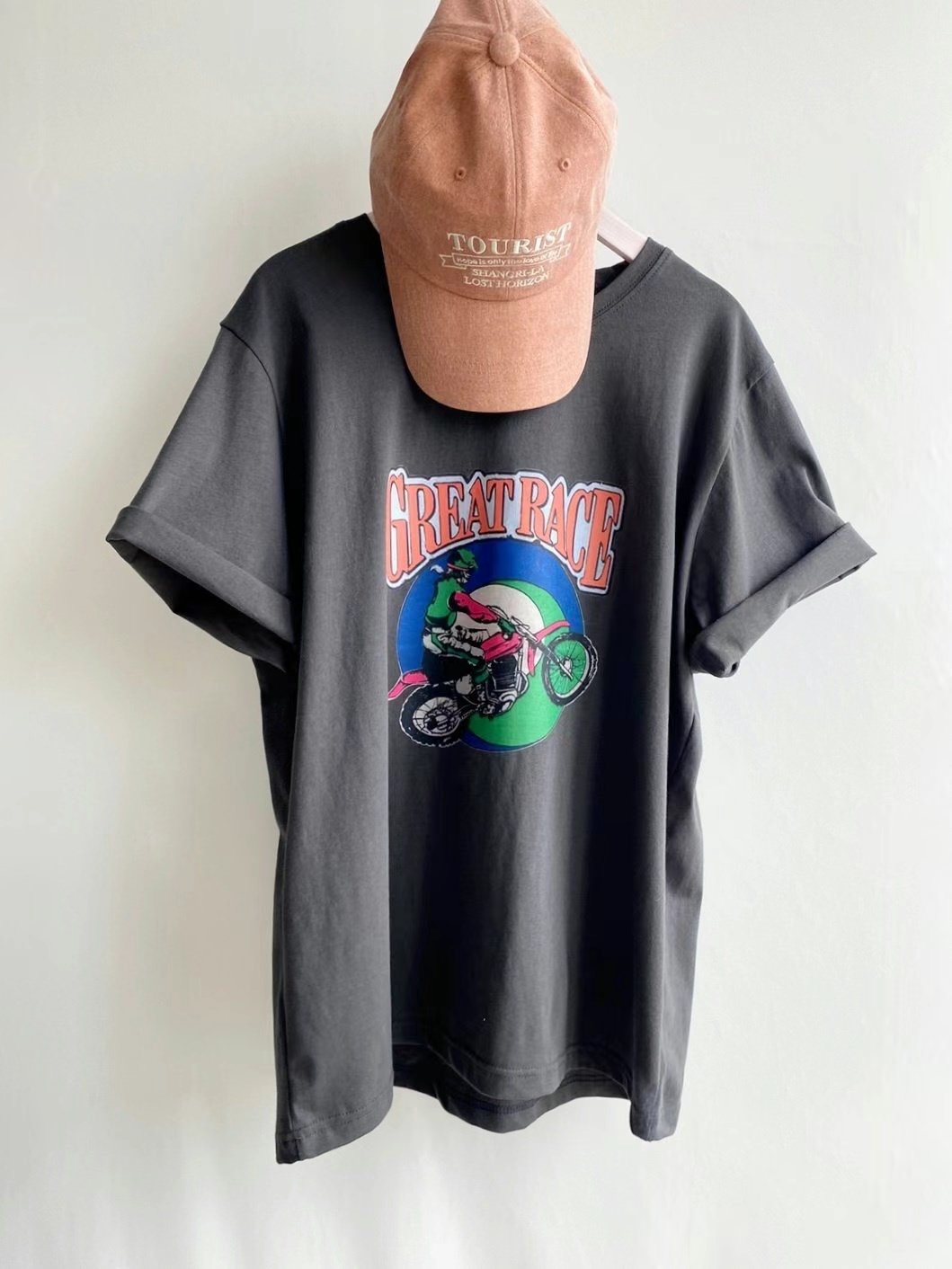 G.SHOP GIRL韓國直郵東大門實拍女裝新品休閑推薦24春夏T恤G.SHOP GIRLT恤圖色2
