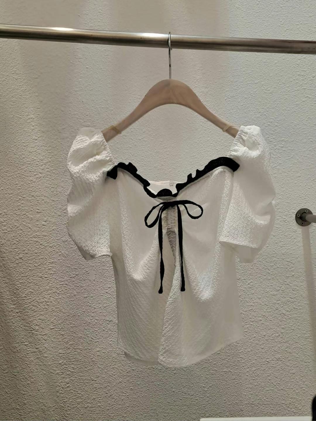 HARA韓國直郵東大門實拍女裝新品推薦人氣熱賣時尚襯衫蕾絲衫HARA襯衫/蕾絲衫