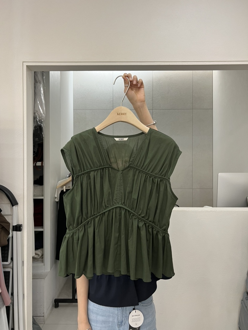 KERRY韓國直郵東大門代購女裝新品推薦職業真品熱賣吊帶背心KERRY吊帶/背心圖色2