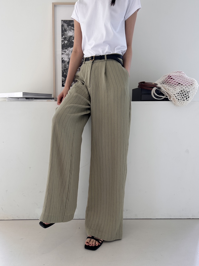 ME MO直郵韓國代購女裝新款真品休閑24春夏時尚正裝褲西褲ME MO正裝褲/西褲
